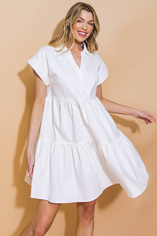 timeless-beauty-twill-mini-dress Flying Tomato-Sophia's StyleDRESSES-1